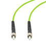 Fiber Optic Patch Cable SMA/PC-SMA/PC Simplex 50/125 OM5 Multimode Fiber 3.0mm PVC Jacket 1 meter