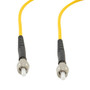 Fiber Optic Patch Cable SMA/APC-SMA/APC Simplex 9.25/125 OS1 Single Mode Fiber 3.0mm PVC Jacket 1 m