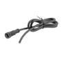 M12 5 Position A-code Female to Open Sensor Actuator Signal Cable, Light Weight Plastic Nut, 22AWG, PVC, IP68 Waterproof, Black, 1M