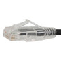 Category 6, Gigabit TAA Compliant Ethernet RJ45 Cable Assembly, 26AWG Stranded, UTP Unshielded, CM PVC, Black, 5F
