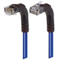 Category 6 Right Angle Patch Cable, Right Angle Up/Right Angle Down - Blue 20.0 ft