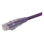 Premium Category 5E Patch Cable, RJ45 / RJ45, Violet 3.0 ft