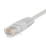 Category 5E Flat Patch Cable, RJ45 / RJ45, White, 20.0 ft