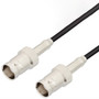 BNC Female to BNC Female Cable Assembly using RG174 Coax, 4 FT