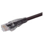 Economy Category 5E Patch Cable, RJ45 / RJ45, Black 25.0 ft