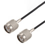 TNC Male to TNC Male Cable Assembly using RG174 Coax, 1 FT , LF Solder
