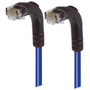 Category 5E Right Angle Patch Cable, Right Angle Down/Right Angle Down, Blue 3.0 ft
