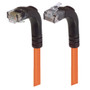Category 5E Right Angle Patch Cable, Right Angle Up/Right Angle Down, Orange 30.0 ft