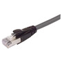 Premium Cat6a Cable, RJ45 / RJ45, Gray 40.0 ft