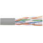 Category 5E UTP 24 AWG 4-Pair Stranded Gray, 1KFT