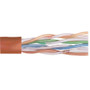Category 6 UTP 24 AWG 4-Pair Stranded Conductor Orange, 1KFT