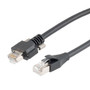 Category 6 GigE F/UTP PVC Ethernet Assembly, GigE/RJ45, 2.5M