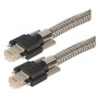 Category 5e GigE SF/UTP Armored Ethernet Cable, GigE / GigE, 5M