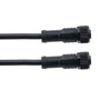 IP68 Waterproof M12 5 Position B-code, Sensor Signal Cable, Light Weight Plastic Nut, 22AWG, PVC, Female To Female, Black, 5M