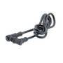 IP68 Waterproof M12 5 Position B-code, Sensor Signal Cable, Light Weight Plastic Nut, 22AWG, PVC, Female To Right Angle Male, Black, 5M