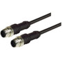 M12 5 Position A-Coded Male/Male Cable, 5.0m