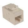 Cat6 Mini Coupler - Unshielded RJ45 (8x8) Keystone Feed-thru