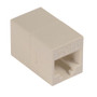 Cat6 Mini Coupler - Unshielded RJ45 (8x8) In-line Feed-thru