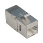 Category 6A Shielded RJ45 (8x8) Right Angle Keystone Coupler