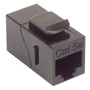Cat5e Coupler - Unshielded RJ45 (8x8) Keystone Feed-thru