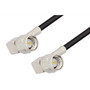 SMA Male Right Angle to SMA Male Right Angle Cable Assembly using RG174 Coax, 6 FT , LF Solder
