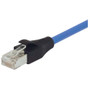 Shielded Cat 5E EIA568 Patch Cable, RJ45 / RJ45, Blue 60.0 ft