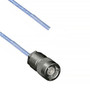 1553 TRS Subminiature Plug to Blunt Cut Genderless Cable Assembly using M17/176-00002 Coax, 4 FT