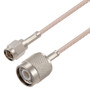 SMA Male to TNC Male Cable Assembly using RG316 Coax, 3 FT , LF Solder