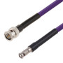 75 Ohm 12G SDI BNC Male to HD-BNC Male Cable Assembly using 4694R-VL Coax, 1 FT