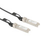 Direct Attach Copper (DAC) Passive Cable Assembly, SFP+ to SFP+, Twinax, 10gig, Multi-source Agreement (MSA) Coded, Black, 2.0m