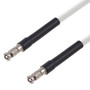 75 Ohm 6G SDI HD-BNC Male to HD-BNC Male Cable Assembly using 1694A-WH Coax, 3 FT