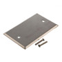 Stainless Steel Single Gang Blank Wallplate