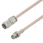 SMA Male to SMA Female Cable Assembly using RG316-DS Coax, 4 FT - LCCA31448-FT4