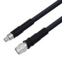 Low Loss SMA Male to TNC Male Cable Assembly using LMR-400-UF Coax With Times Microwave Components with HeatShrink - LCCA9965-FT5