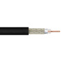 Low Loss Flexible LMR-100A-PVC Indoor / Outdoor Rated Coax Cable Double Shielded with Black PVC Jacket By The Foot - LMR-100A-PVC-LC