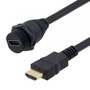 HDMI Female Waterproof to HDMI Male standard length 2M