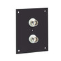 Universal Sub-Panel, 2 TNC Feed-Thru Adapters, Insulated