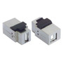 Shielded USB Keystone Style Coupler (A Female /B Female)