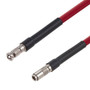 75 Ohm 6G SDI HD-BNC Male to 1.0/2.3 Male Cable Assembly using 1694A-RD Coax, 3 FT