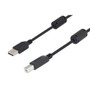 USB 2.0 cables A-B male w/ferrites 3M