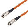 75 Ohm 6G SDI 1.0/2.3 Male to 1.0/2.3 Male Cable Assembly using 1855A-OR Coax, 1 FT