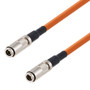 75 Ohm 12G SDI 1.0/2.3 Male to 1.0/2.3 Male Cable Assembly using 4855R-OR Coax, 3 FT