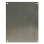 Blank Aluminum Mounting Plate for 100805xx Series Enclosures