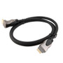 HDMI 2.0, M/M, Nylon braid, U/U, 4K, 1M