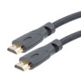 Nylon Braided Cable, HDMI 2.0 Male to Male with Ferrites, Supports 4K Resolution, 3 Meter