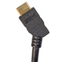 High Speed HDMI Cable with Ethernet, Male/ 45 Degree Angle Male, Left Exit 1.0 M