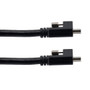 HDMI 2.1, Male Top Screw to HDMI Male Top Screw, 2 meter