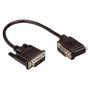 DVI-D Single Link DVI Cable Male / Male Right Angle, Right, 1.0 ft