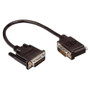 DVI-D Dual Link LSZH DVI Cable Male / Male Right Angle, Right 10.0 ft