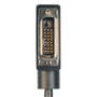 DVI-D Dual Link DVI Cable Male / Male Right Angle,Left 10.0 ft